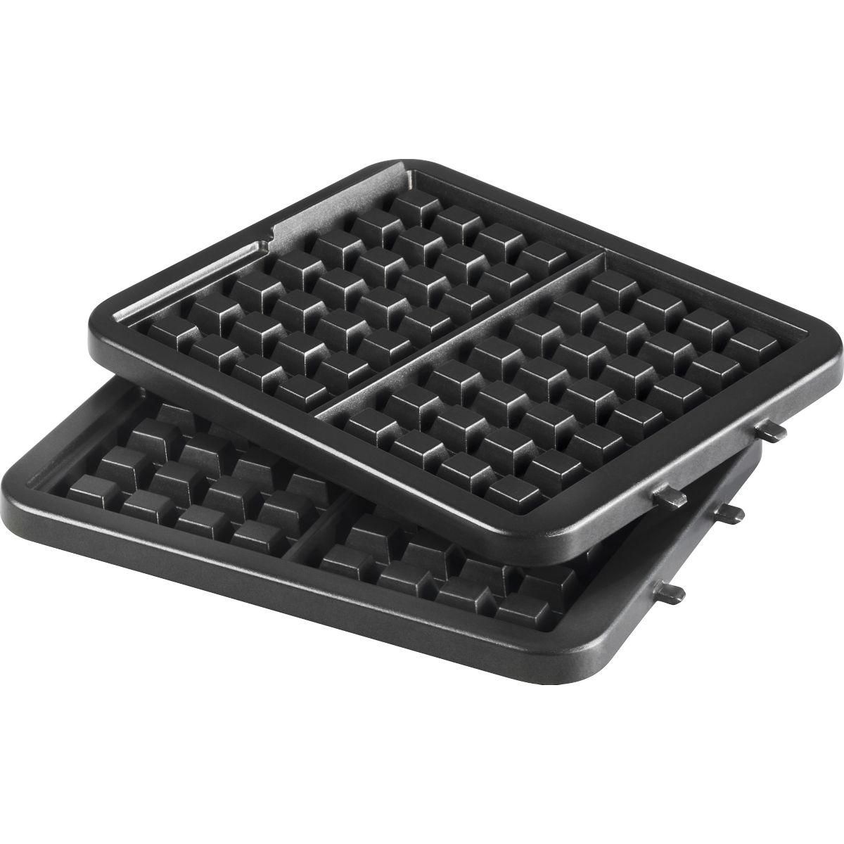 TEFAL Croque, gaufre, gril WM755D12 -WM75 Gaufrier KING SIZE 4 en 1