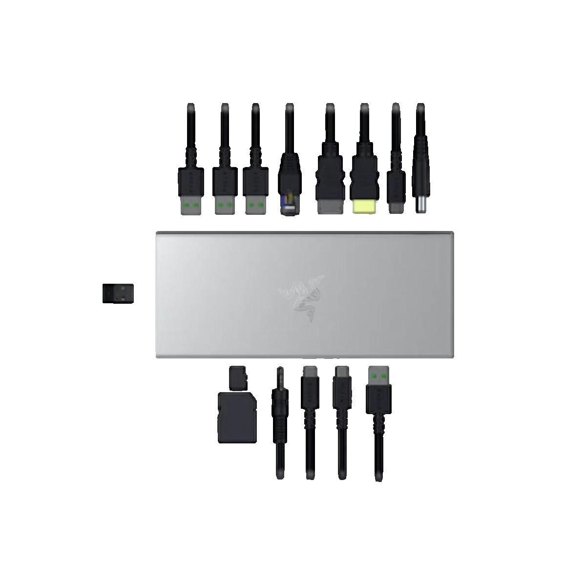 Razer Station d'accueil Razer RC21-02280200-R3EK avec 14 ports dont USB-C et HDMI