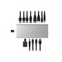 Voir la diapositive 3 : Razer Station d'accueil Razer RC21-02280200-R3EK avec 14 ports dont USB-C et HDMI