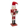 Voir la diapositive 1 : ATMOSPHERA Personnage Déco Casse Noisette  Père Noël  38cm Rouge