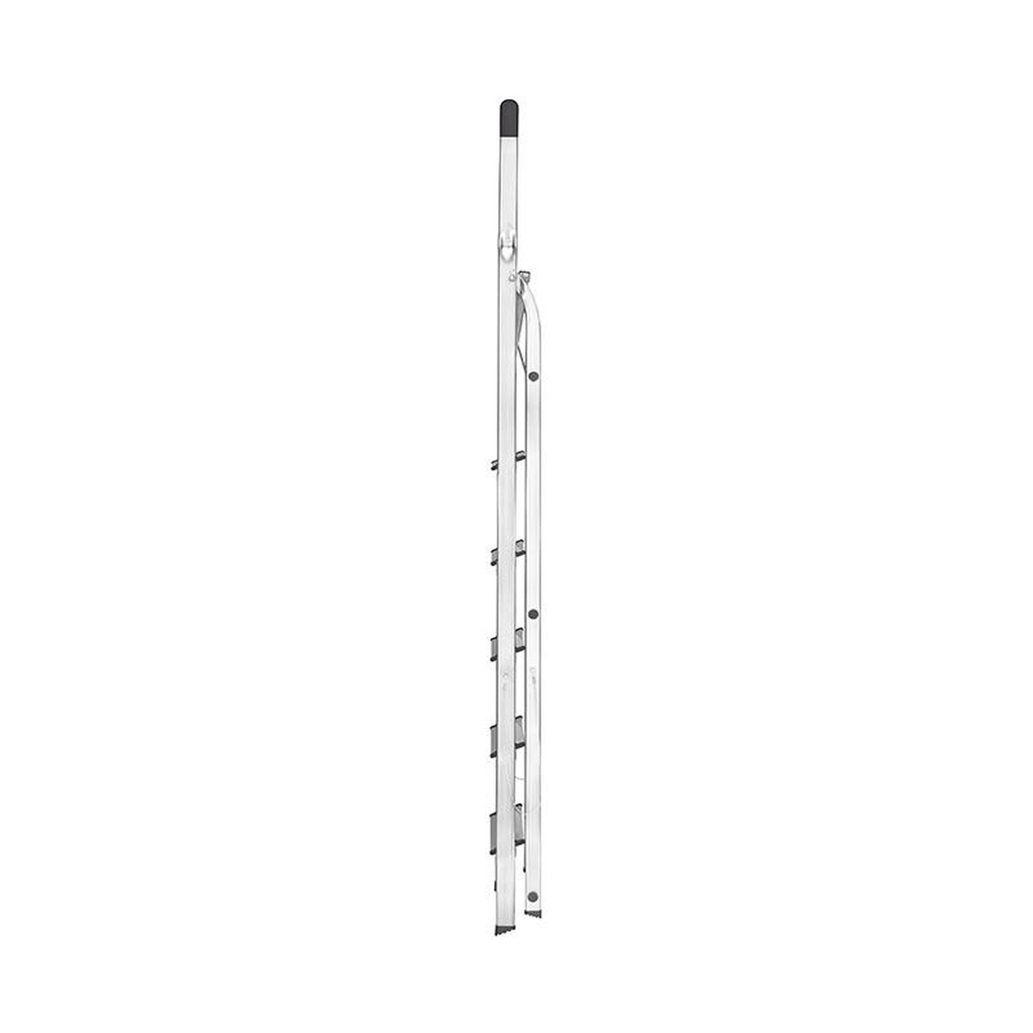 Voir la diapositive 4 : HAILO Escabeau domestique pliable en aluminium 6 marches ultra léger Hailo L40