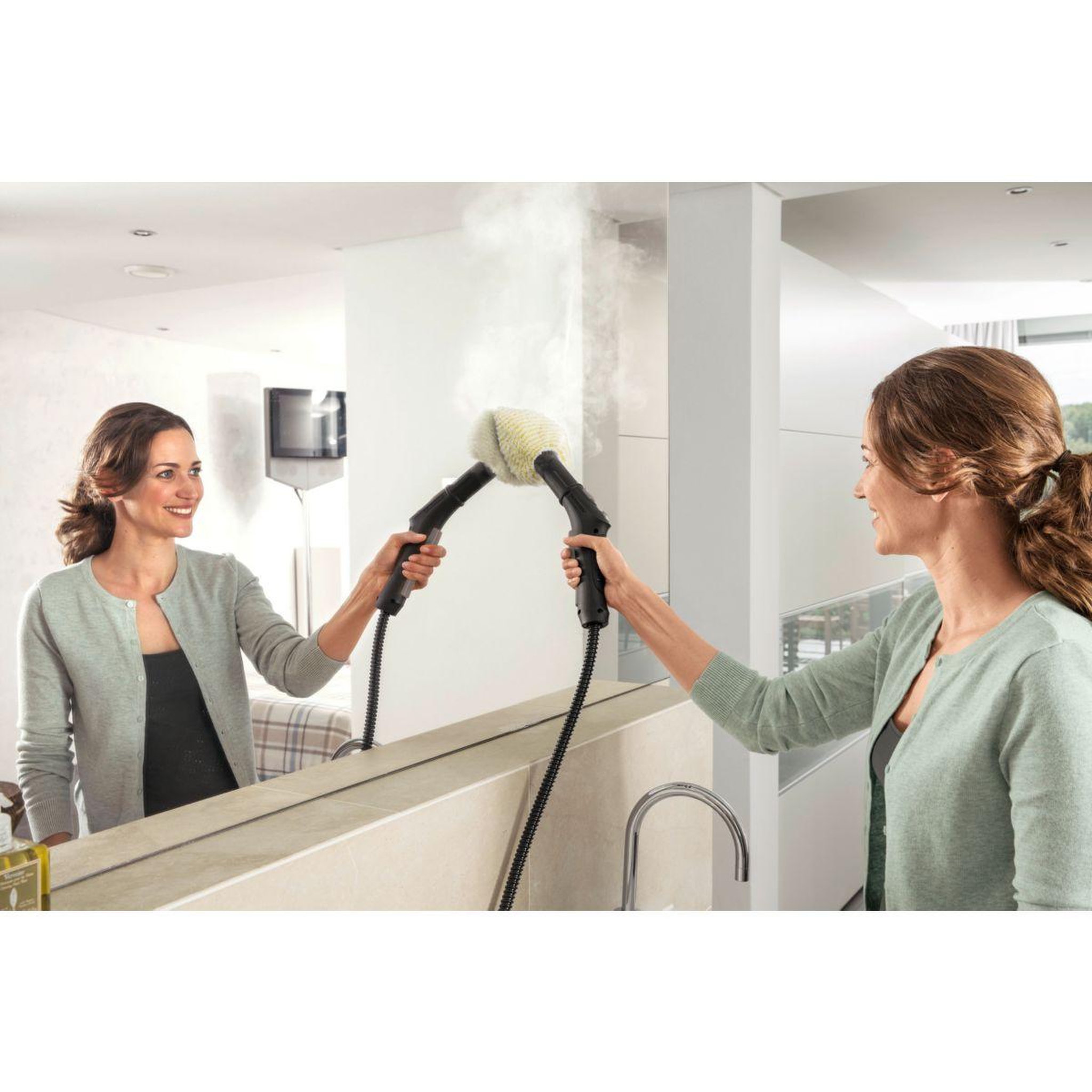 Voir la diapositive 4 : KARCHER Nettoyeur vapeur sc 2 easy fix white