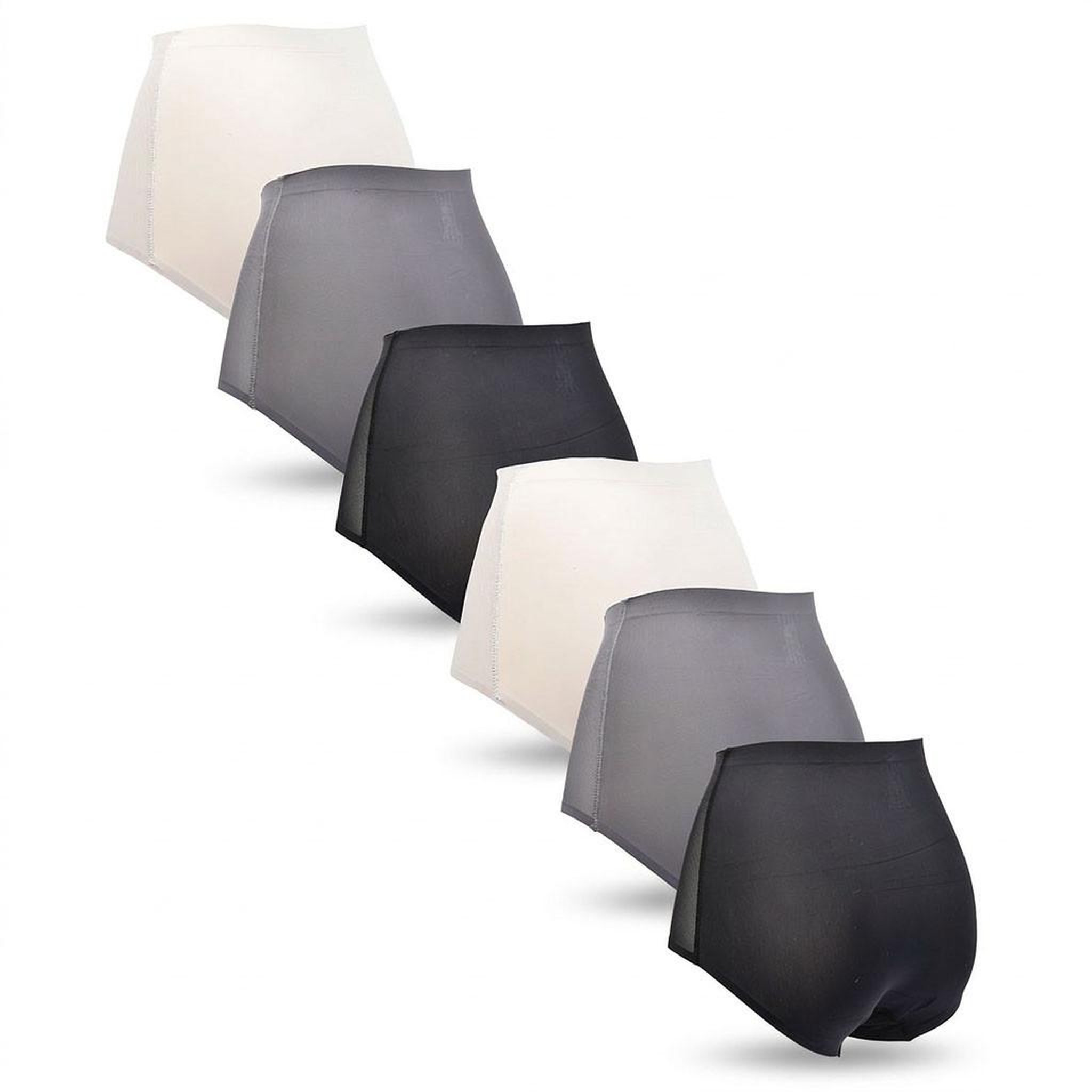 Voir la diapositive 4 : OZABI OZABI Pack de Culottes Femme Gainantes Invisibles Dentelle et Laser – Lot de 6
