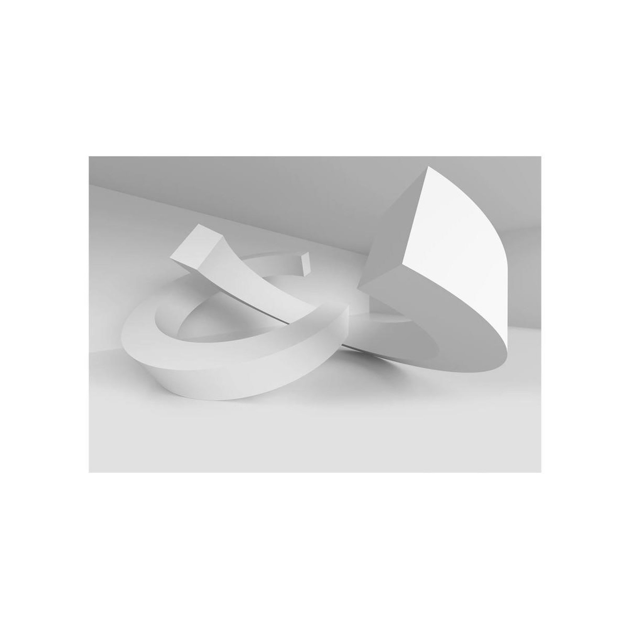 Voir la diapositive 2 : Paris Prix Papier Peint  White Duet