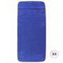Voir la diapositive 3 : VIDAXL Serviettes de plage 4 pcs bleu royal 60x135 cm tissu 400 GSM