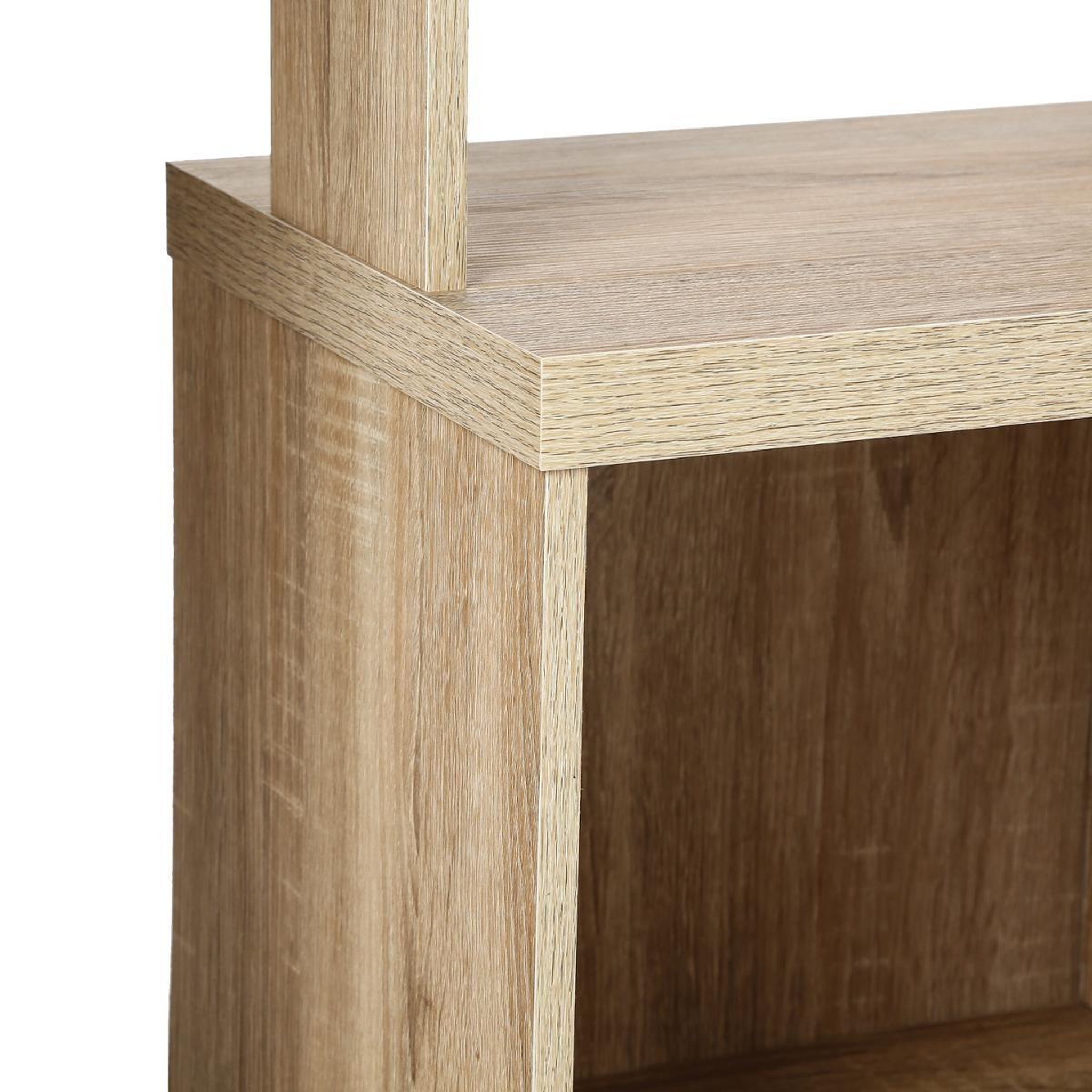 Voir la diapositive 3 : ATMOSPHERA Bibliothèque 4 niveaux  bivoak  180cm naturel