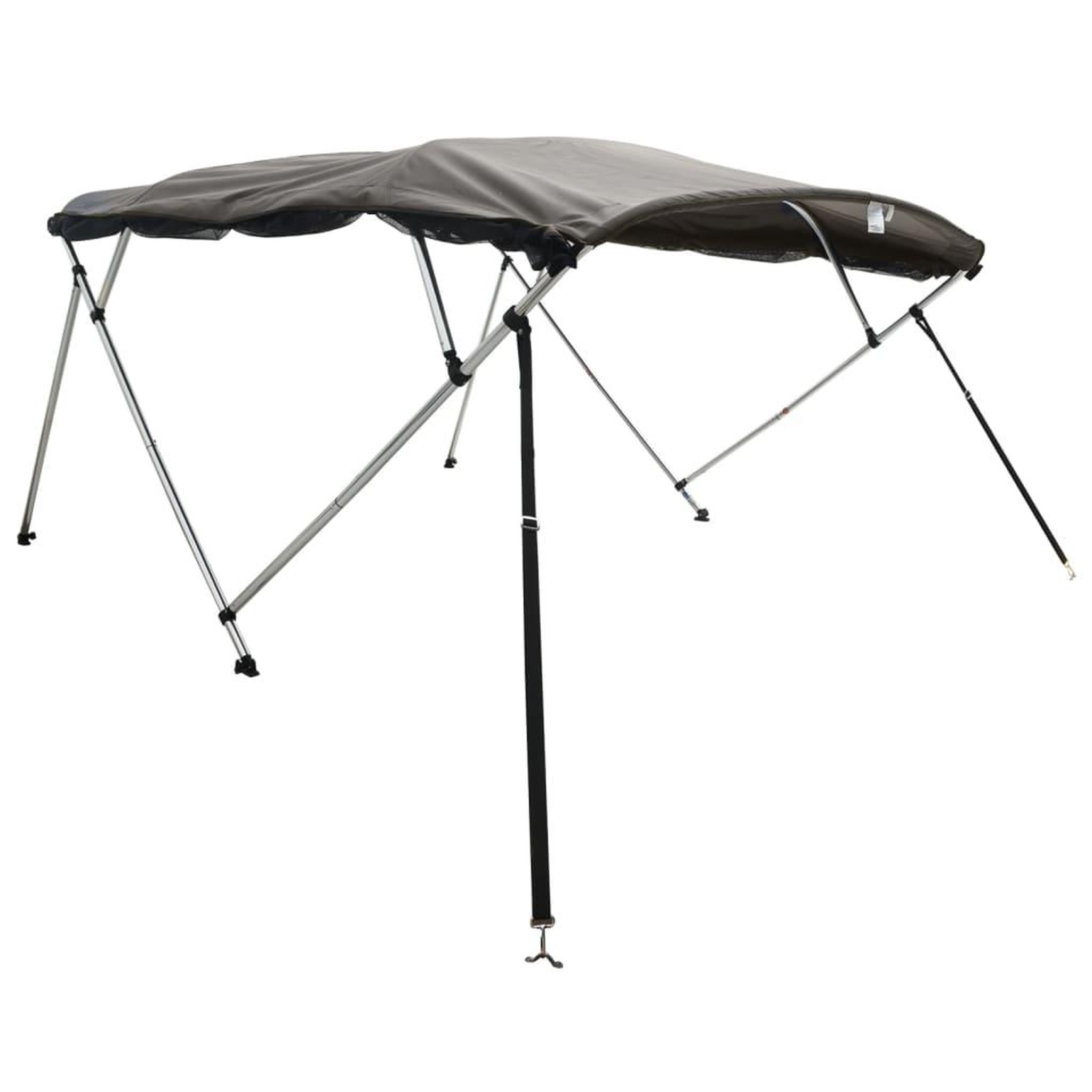 Voir la diapositive 3 : VIDAXL Toit bimini a 4 arceaux parois en maille 243x(185-198)x137 cm
