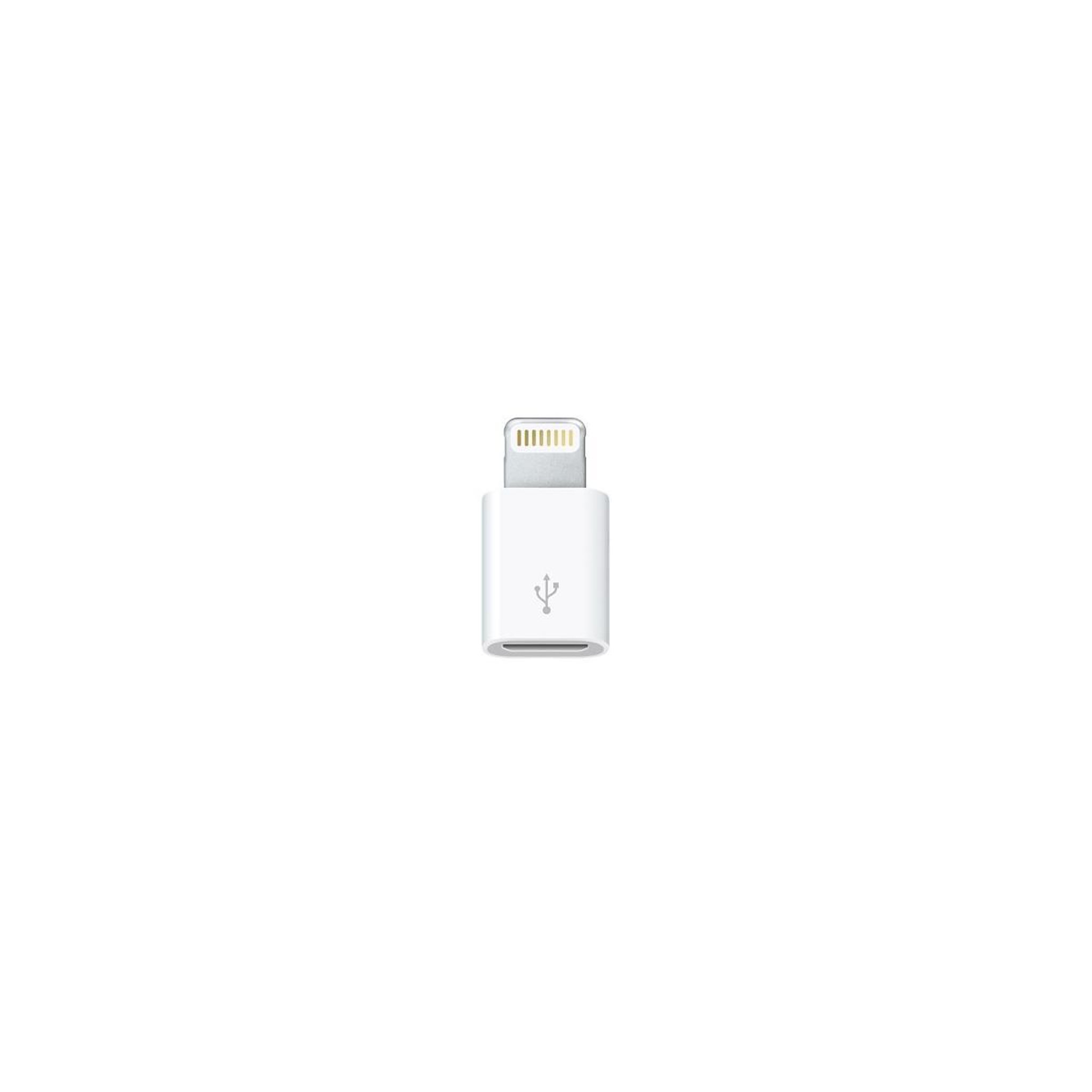 APPLE Apple MD820ZM/A changeur de genre de câble Lightning Micro-USB Blanc