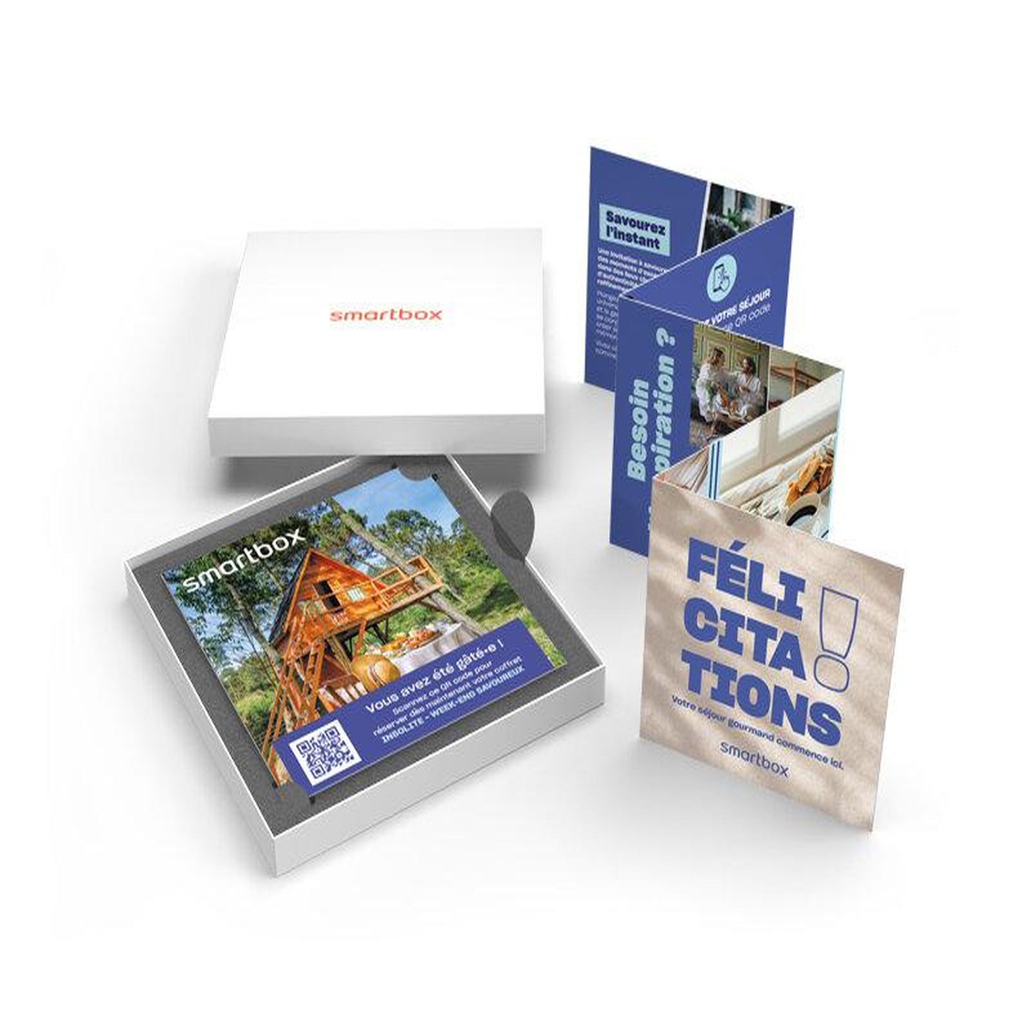 Voir la diapositive 2 : Smartbox Insolite - Week-end savoureux - Coffret Cadeau Séjour