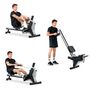 Voir la diapositive 3 : SPARRAW Rameur d'appartement SUPER ROWER Résistance magnétique réglable 8 niveaux, Roue d'inertie 1.5 kg