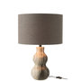 Voir la diapositive 2 : Paris Prix Lampe à Poser en Marbre  Courchevel  40cm Gris Clair