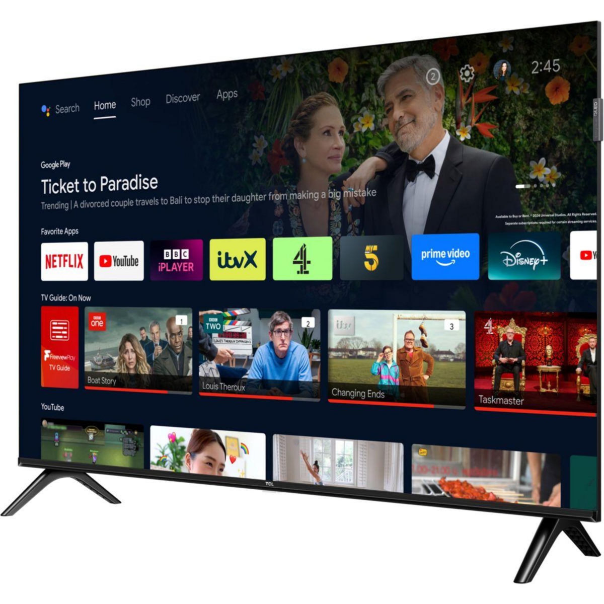 TCL TV QLED 32S49K 2025-32 pouces (80cm)