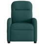 Voir la diapositive 5 : VIDAXL Fauteuil de massage inclinable electrique Vert fonce Tissu