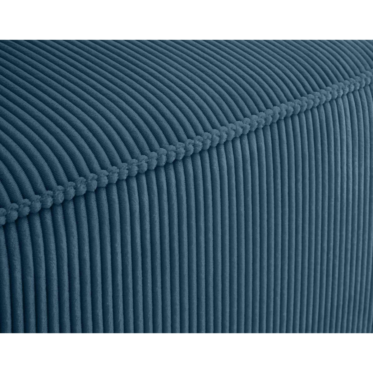 LISA DESIGN Arty - module d'assise sans accoudoirs - en velours côtelé