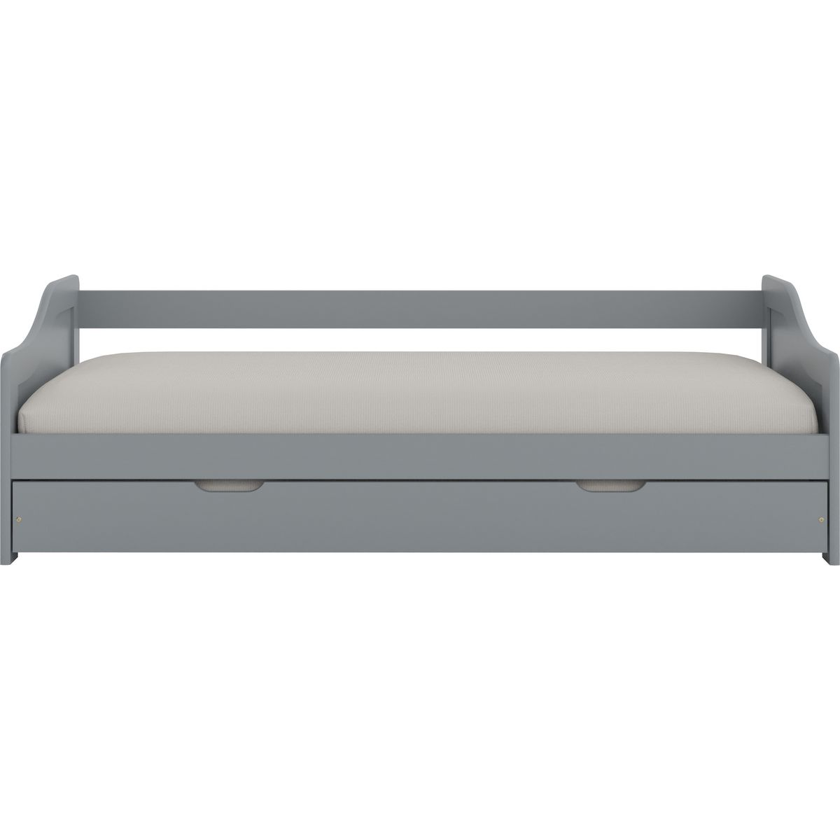 Lit banquette gigogne 2 couchages 90x200cm ANDREA