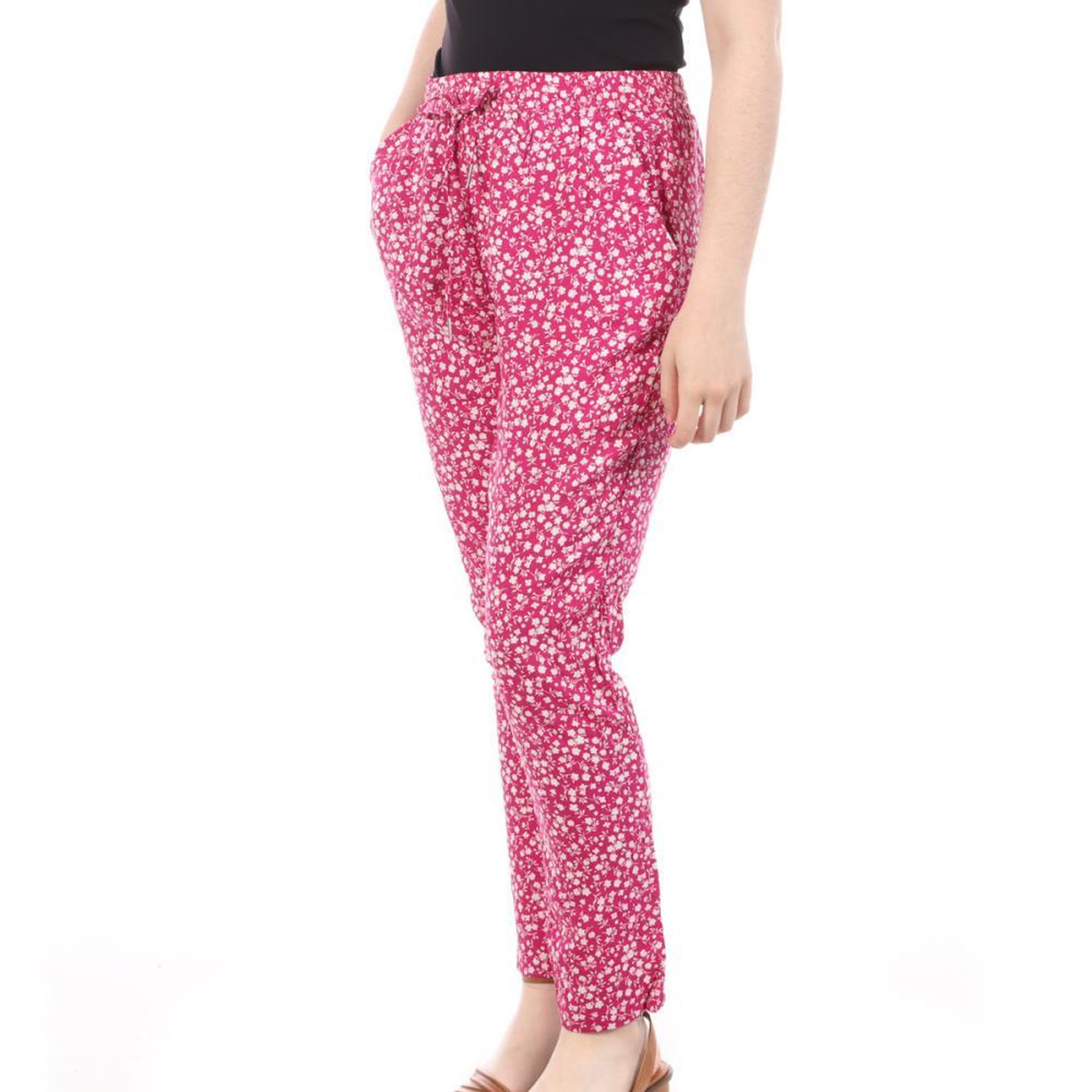 Only Pantalon Rose/ Femme Only Nova Life. Coloris disponibles : Blanc