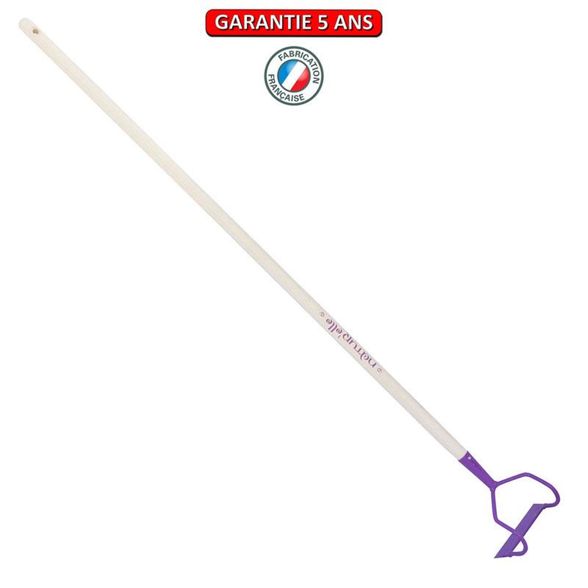 OUTILS PERRIN Ratissoire à tirer de 16cm, manche 130cm - Framboisine