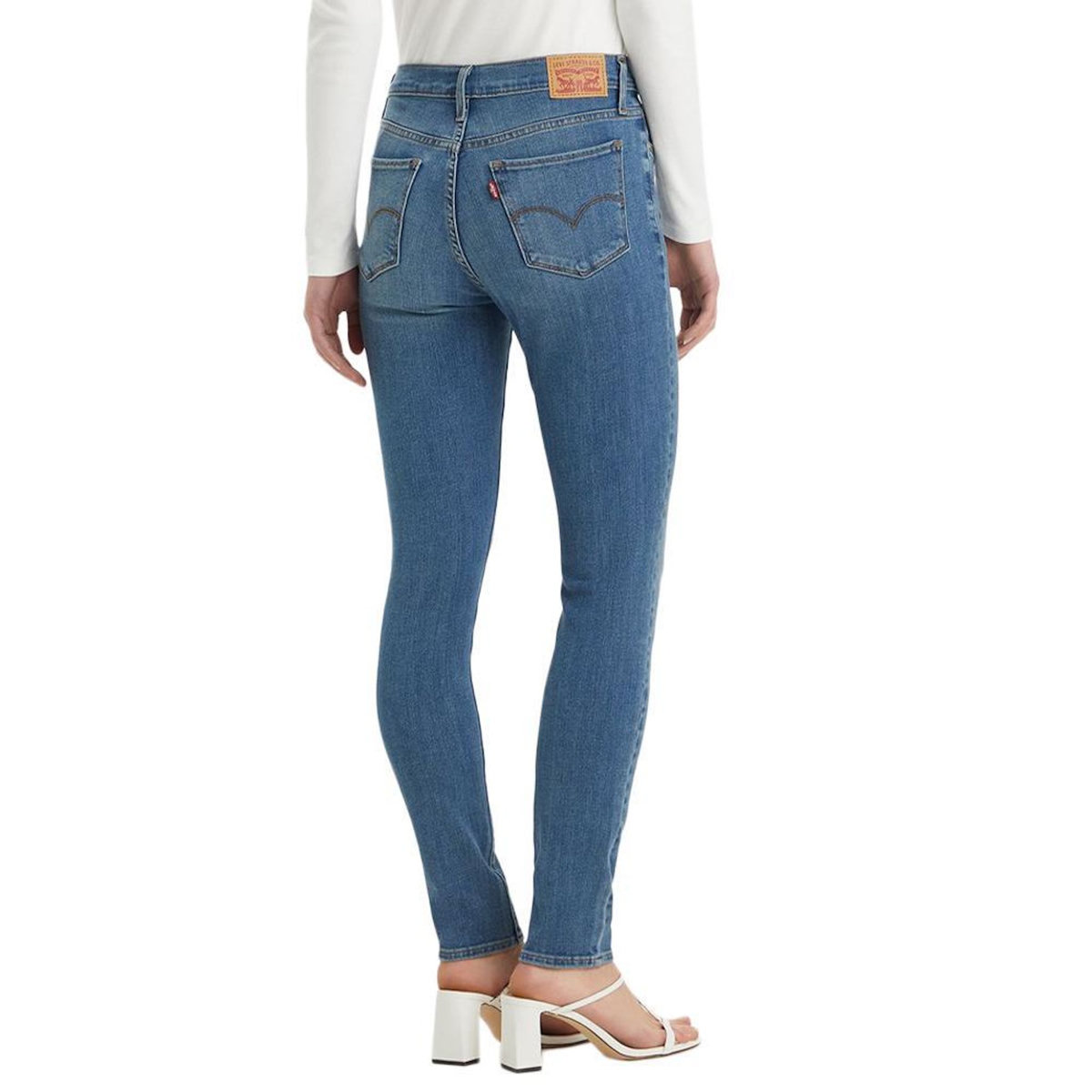 Levi's Jean 311 Bleu Clair Femme Levi's Shaping Skinny Med Indigo