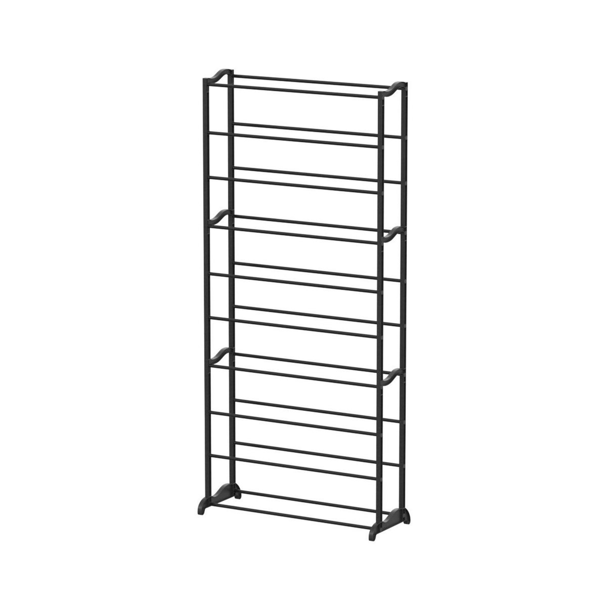 FIVE Range-chaussures 30 paires - Noir