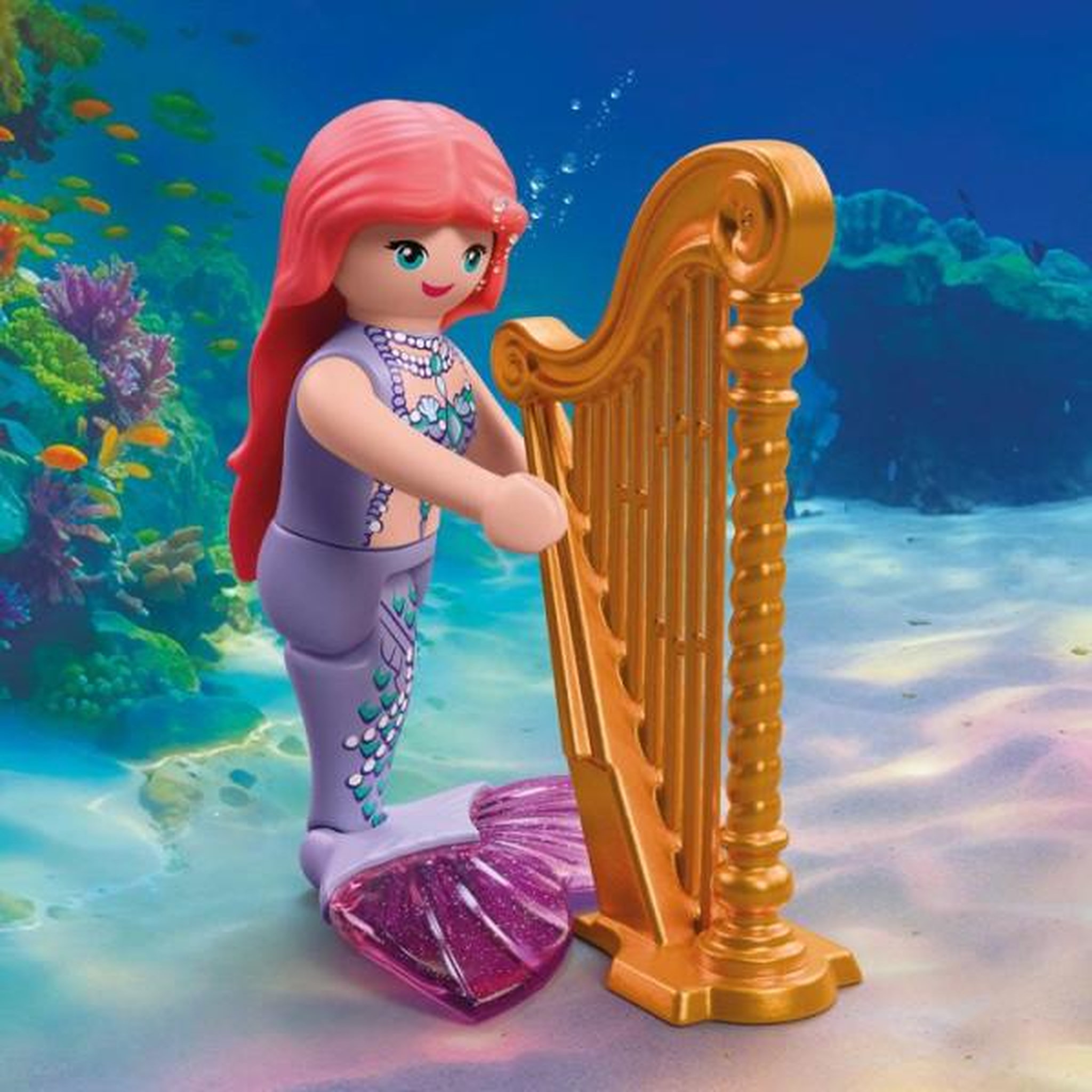 Voir la diapositive 5 : PLAYMOBIL Sirène avec un cadeau