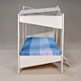 Voir la diapositive 3 : Lit enfant cabane avec sommier  couchage 90 x 190 cm BROUSSE
