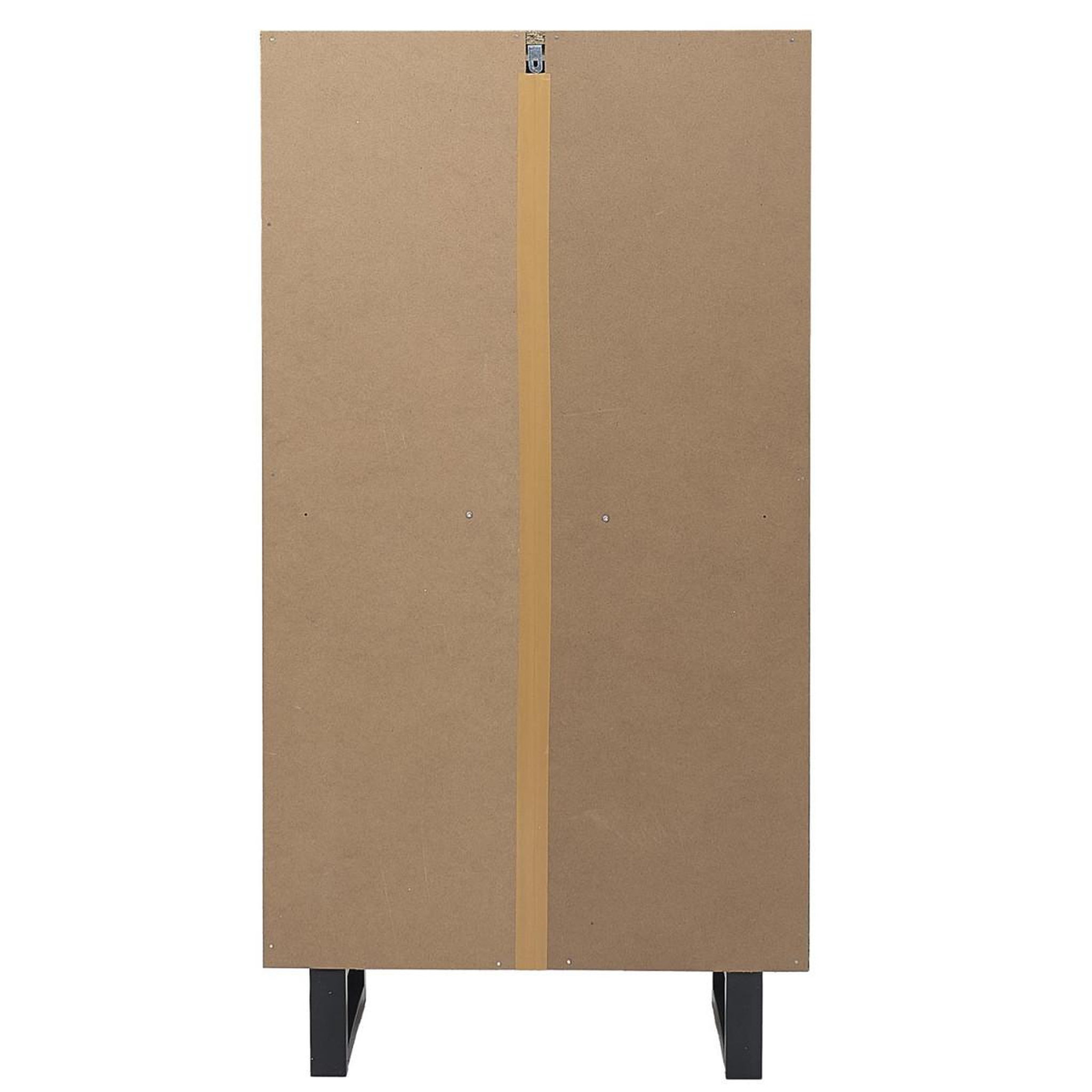 Voir la diapositive 6 : The Home Deco Factory Meuble à chaussures 3 tiroirs  calypso  115cm marron