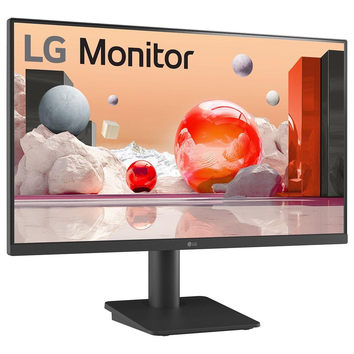 LG Ecran PC 27MS550-B Plat 27'' IPS
