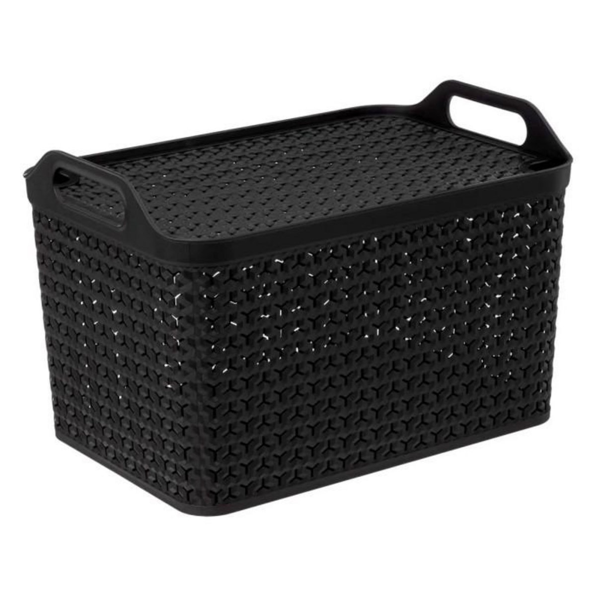 FIVE Panier de Rangement  Ajouré  43cm Noir