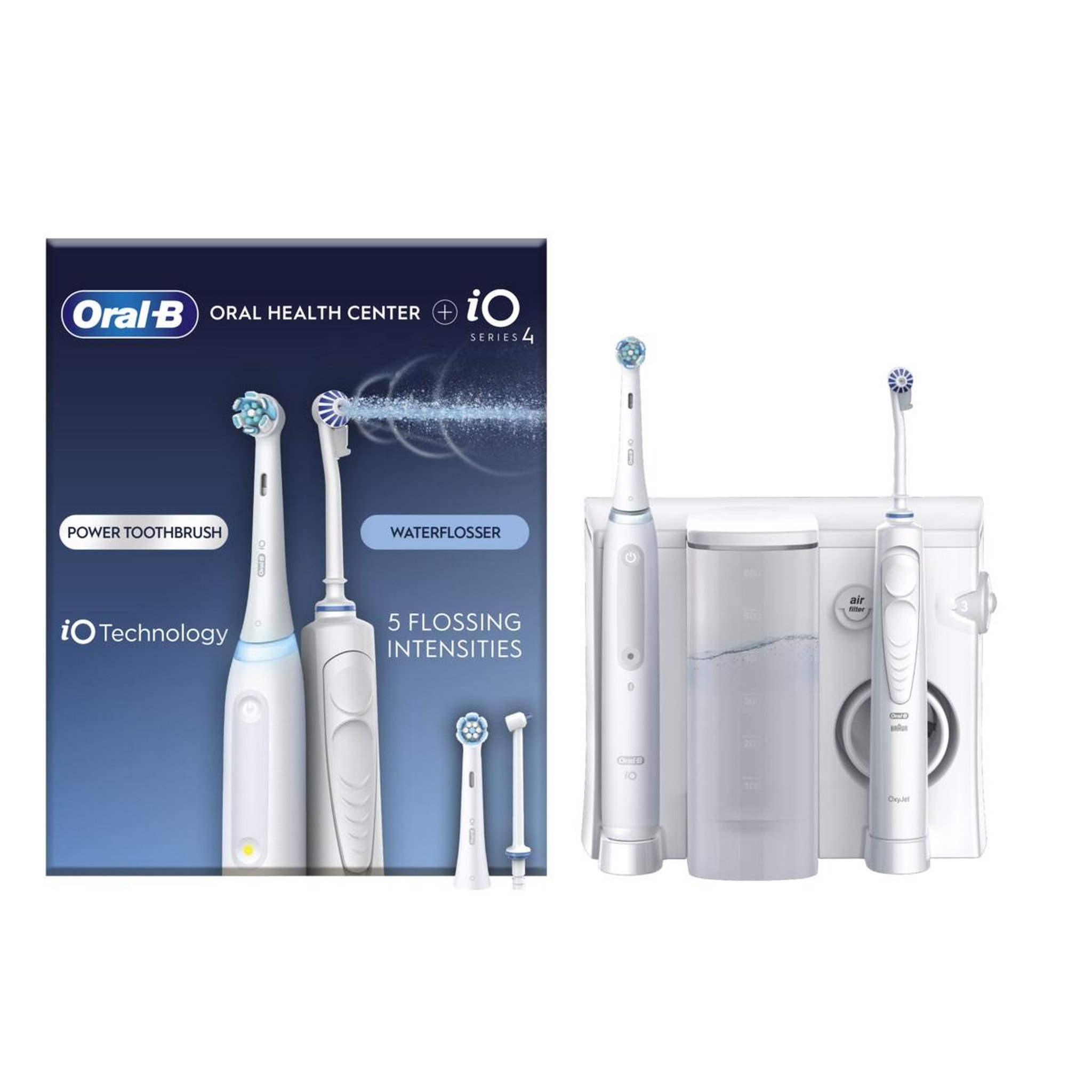 Voir la diapositive 3 : BRAUN Combiné dentaire complet - oxyjet+io4