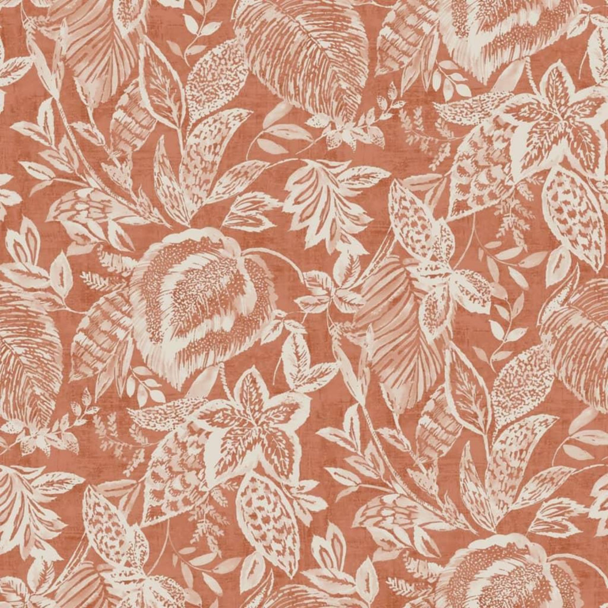 DUTCH WALLCOVERINGS DUTCH WALLCOVERINGS Papier peint Mae Orange et beige