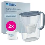 Brita Carafe filtrante Brita Style Essential bleu minéral