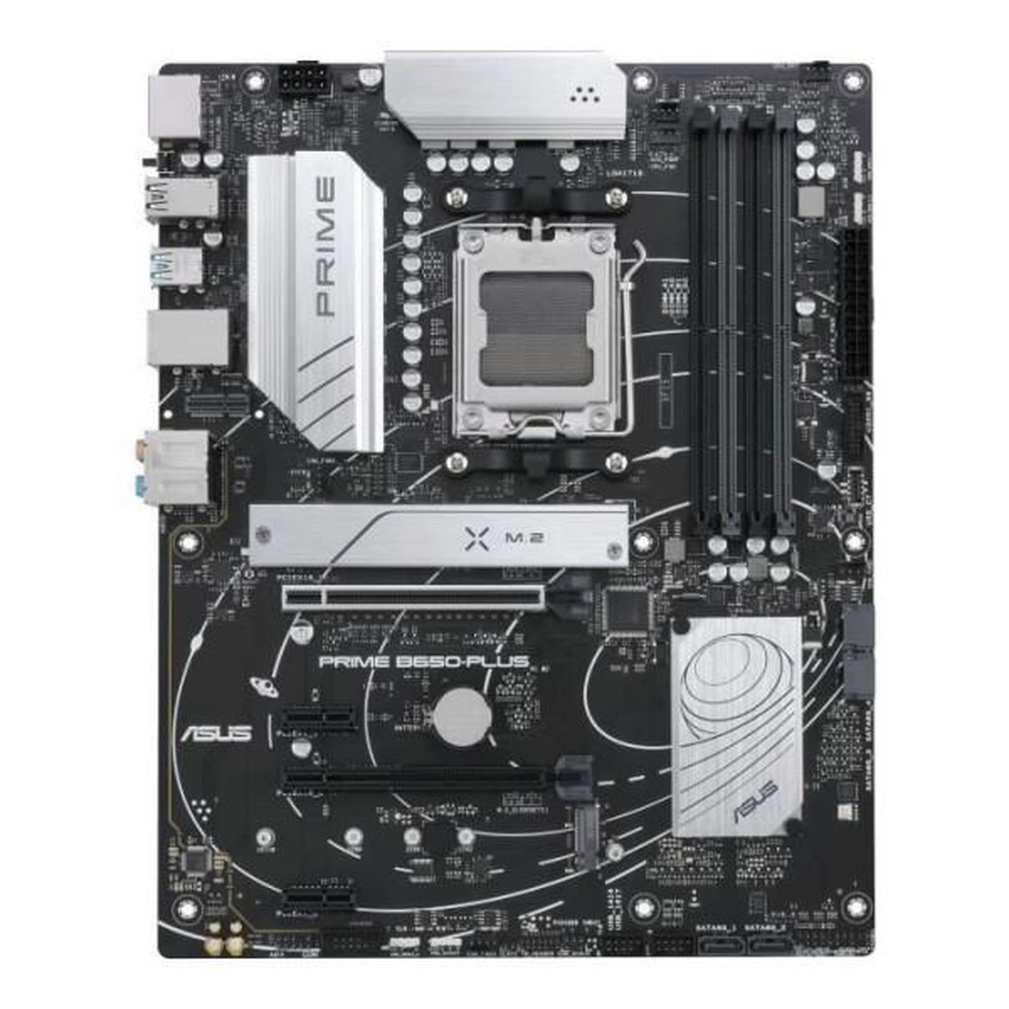 Voir la diapositive 2 : ASUS Carte Mere - ASUS - PRIME B650-PLUS - Socket AM5 - DDR5 - ATX - 128 Go - PCIe 4.0 - SATA-600