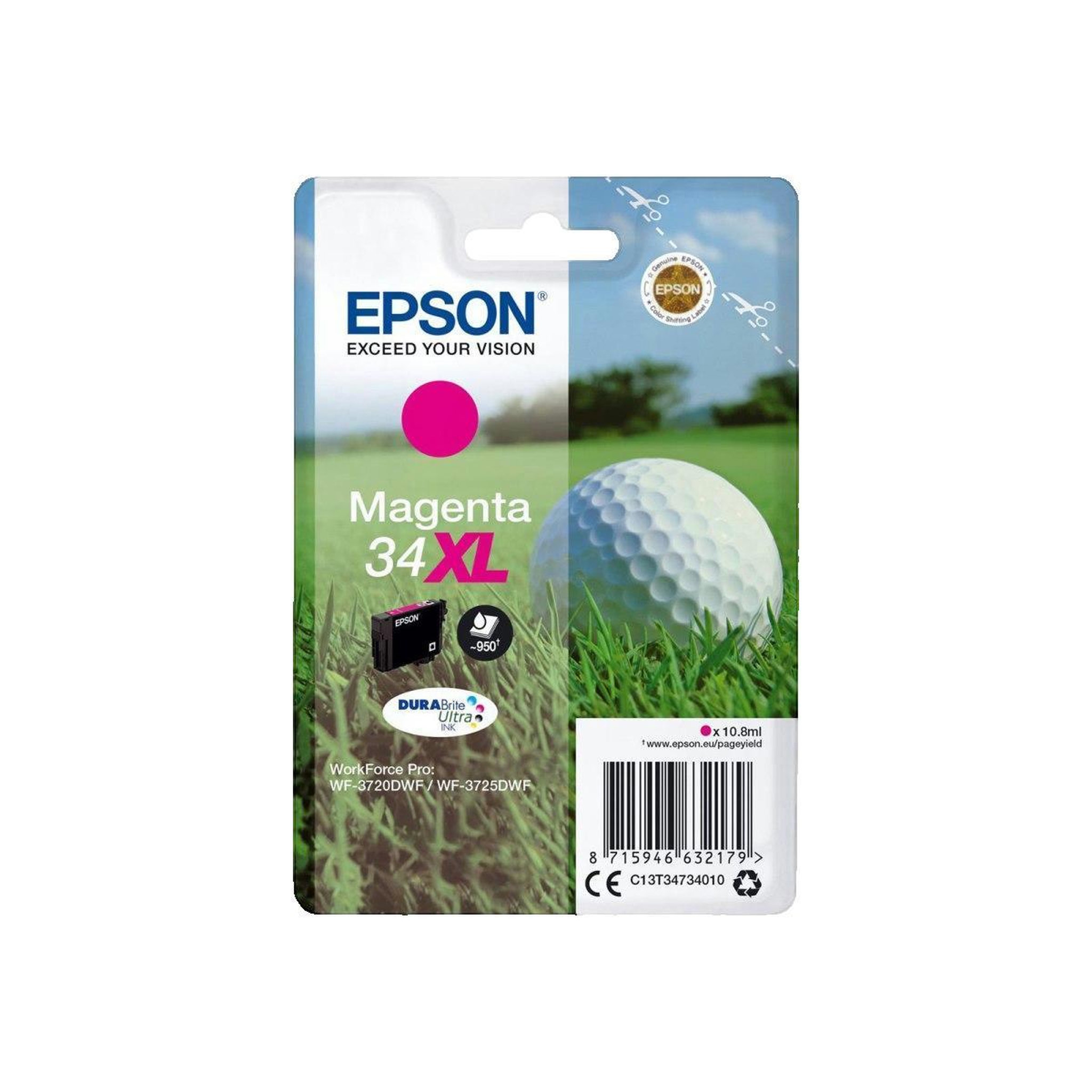 Epson Cartouche d'encre Epson 34XL Magenta
