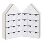 Voir la diapositive 1 : Paris Prix Calendrier de l'Avent Personnalisé  Maison  34cm Blanc