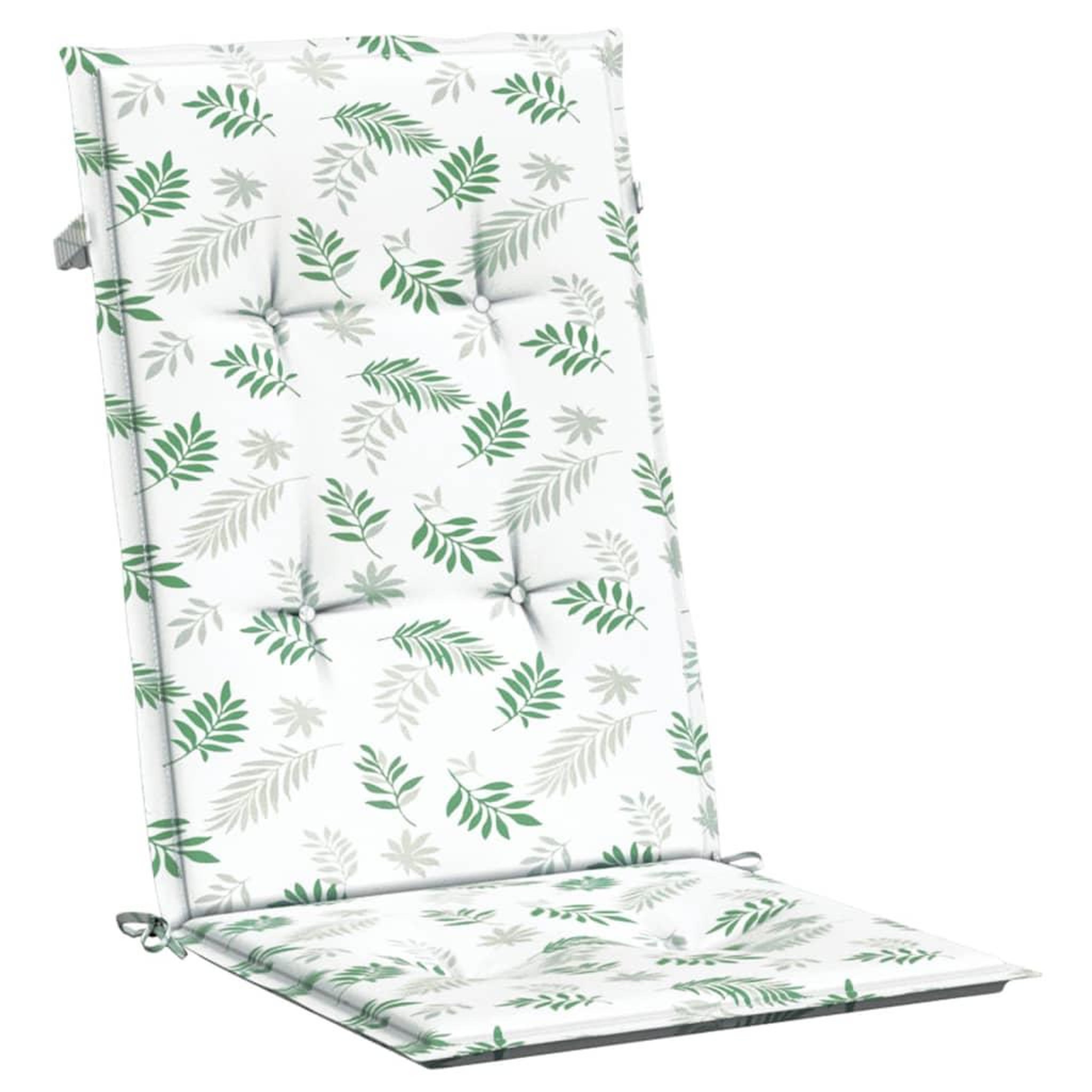 Voir la diapositive 5 : VIDAXL Coussins de chaise a dossier haut lot de 2 modele de feuille