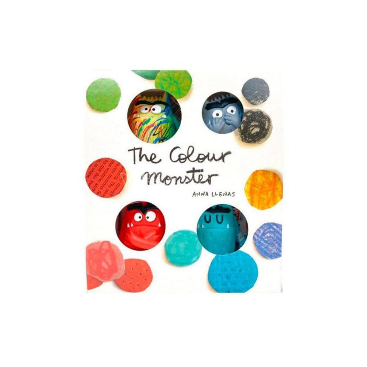 Comansi Le pack Monstre des emotions couleurs avec confusion tristesse colere et peur