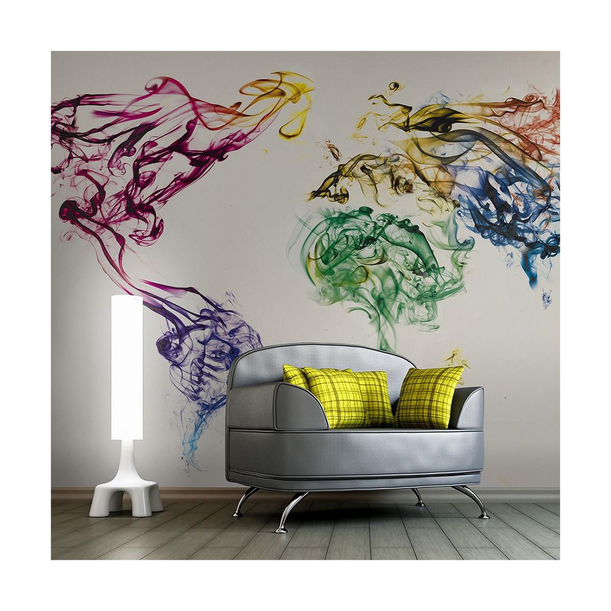 Paris Prix Papier peint  dancing smoke trails ii  450x270cm