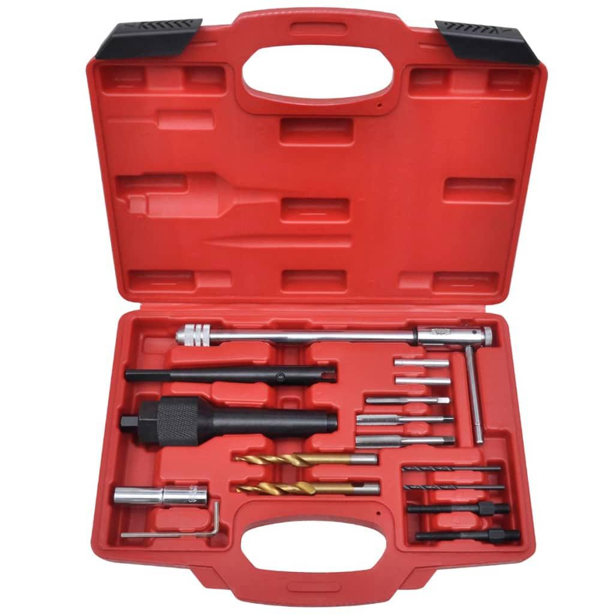 Voir la diapositive 2 : VIDAXL Kit d'outils d'extraction bougie de prechauffage 16 pcs