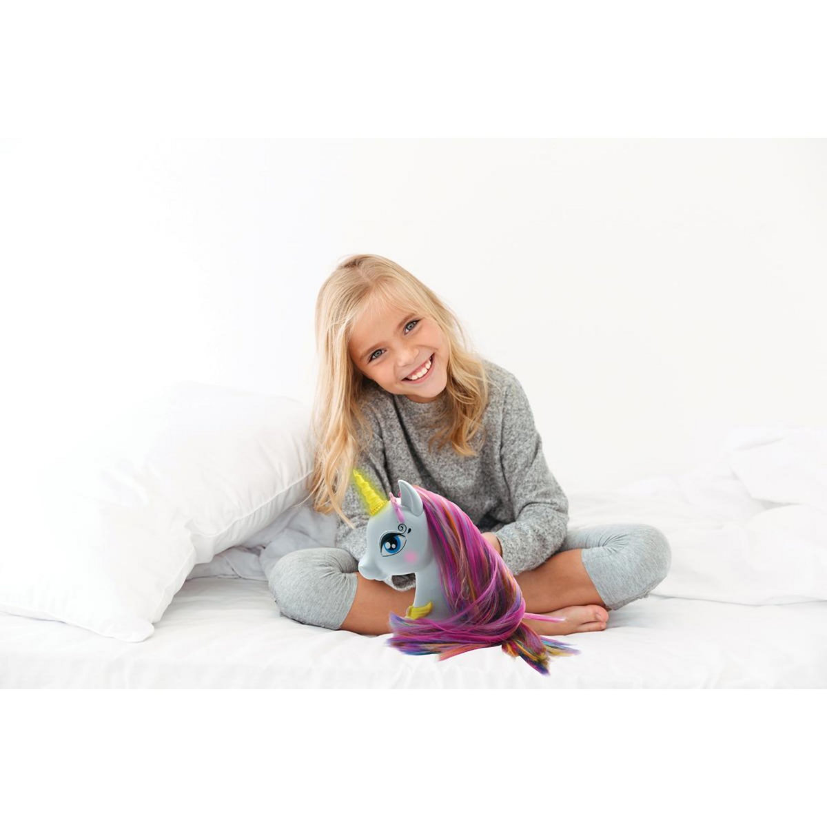 Lexibook Ma tête à coiffer licorne interactive magique