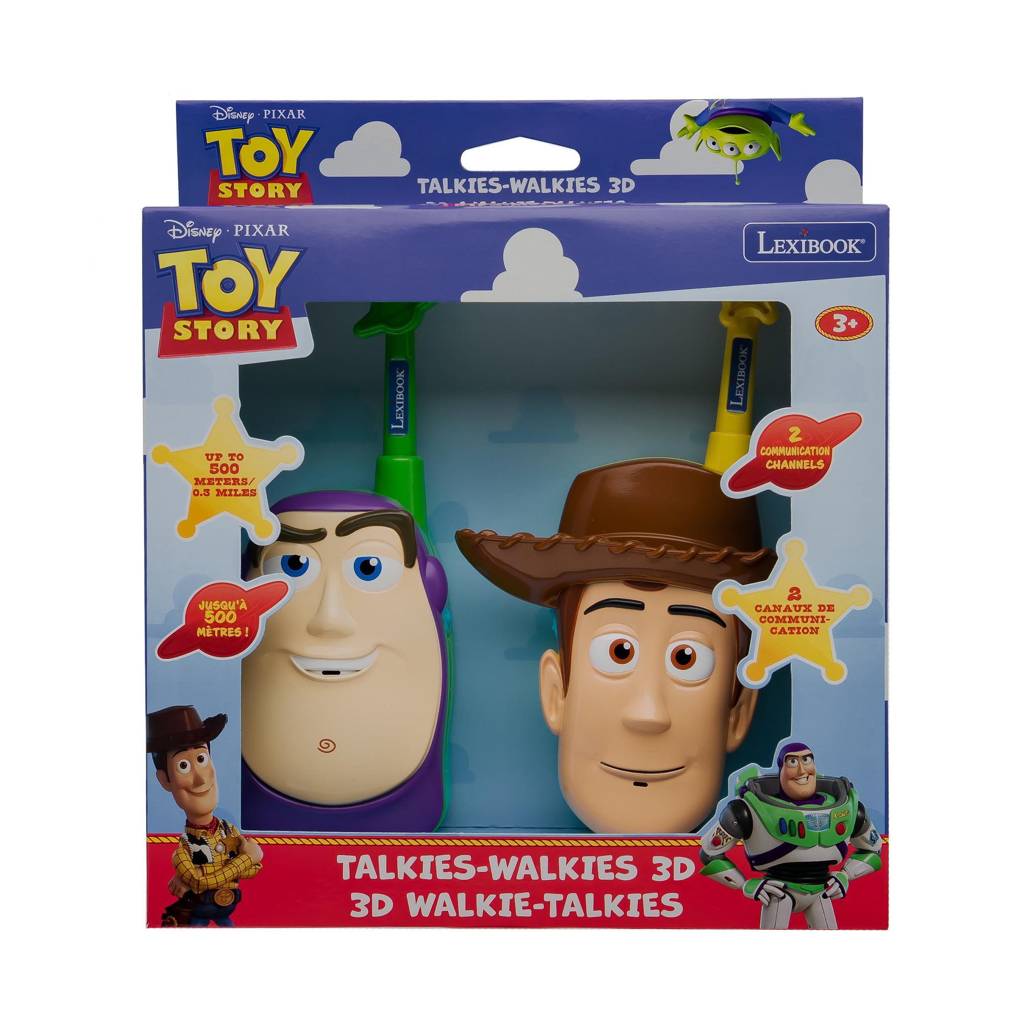 Voir la diapositive 6 : Lexibook Talkies-walkies Toy Story 3D