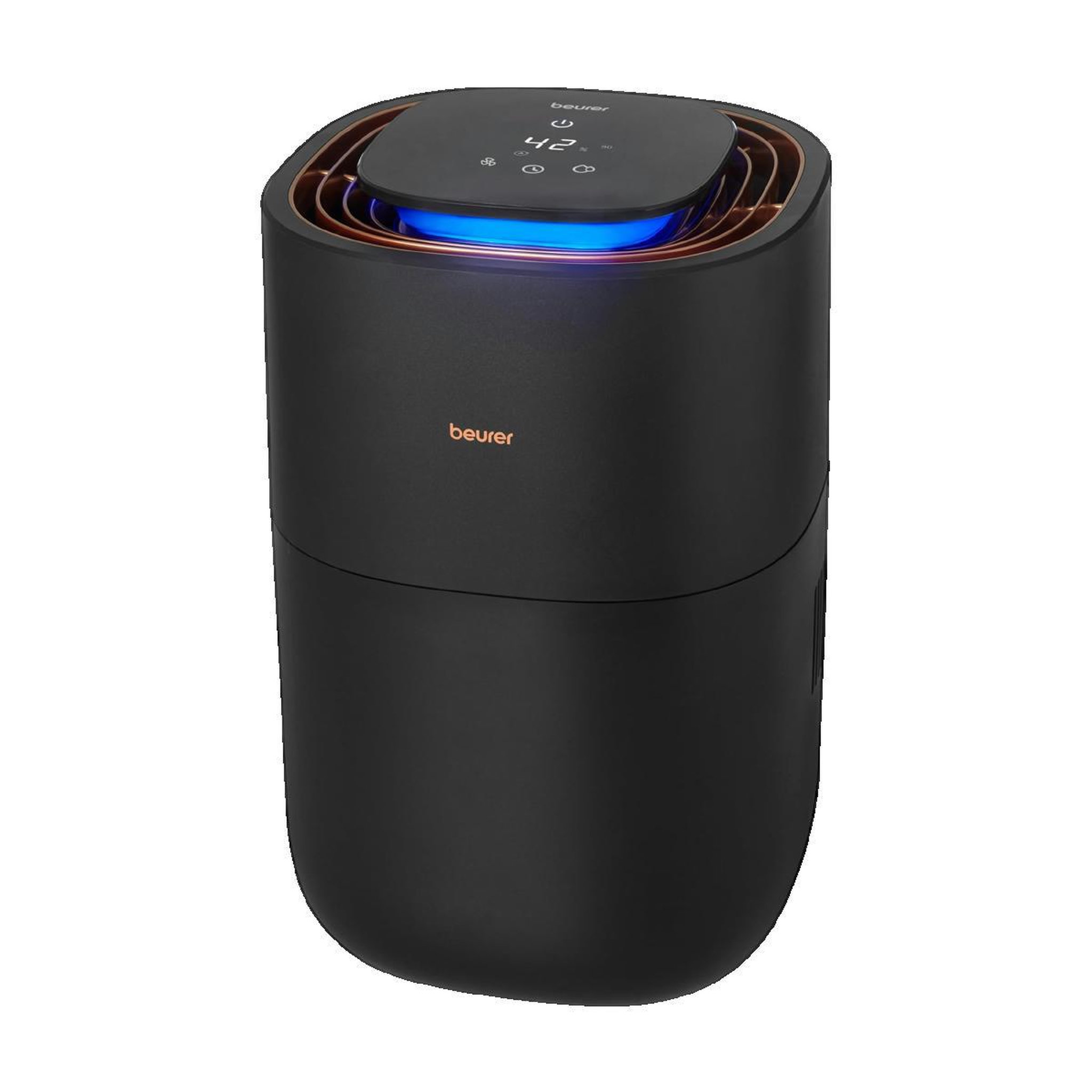 Voir la diapositive 2 : Beurer Humidificateur d'air Beurer LB 300 Plus Noir avec réservoir 3 litres