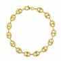 Voir la diapositive 1 : L'ATELIER D'AZUR Bracelet Or Jaune Maille Grain de Café - Homme ou Femme