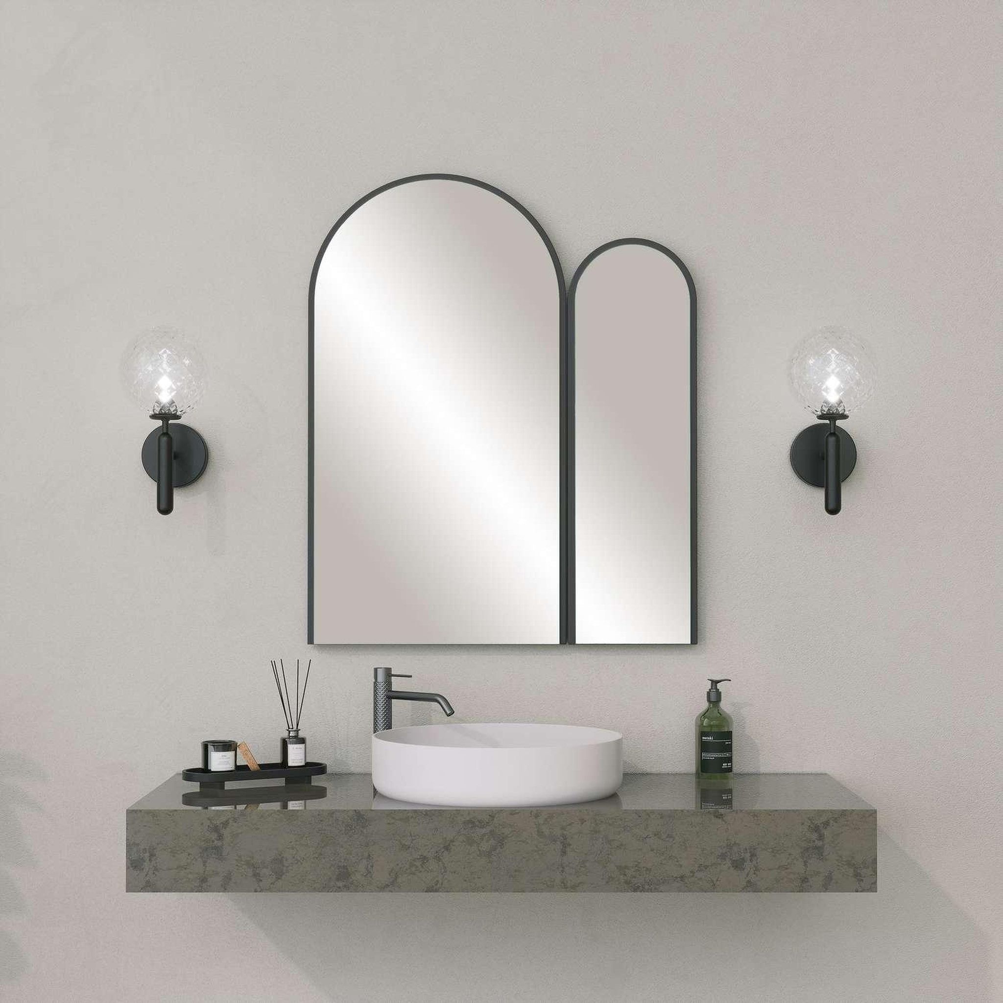 Voir la diapositive 4 : TOILINUX Miroir Ethéra - 73x60cm