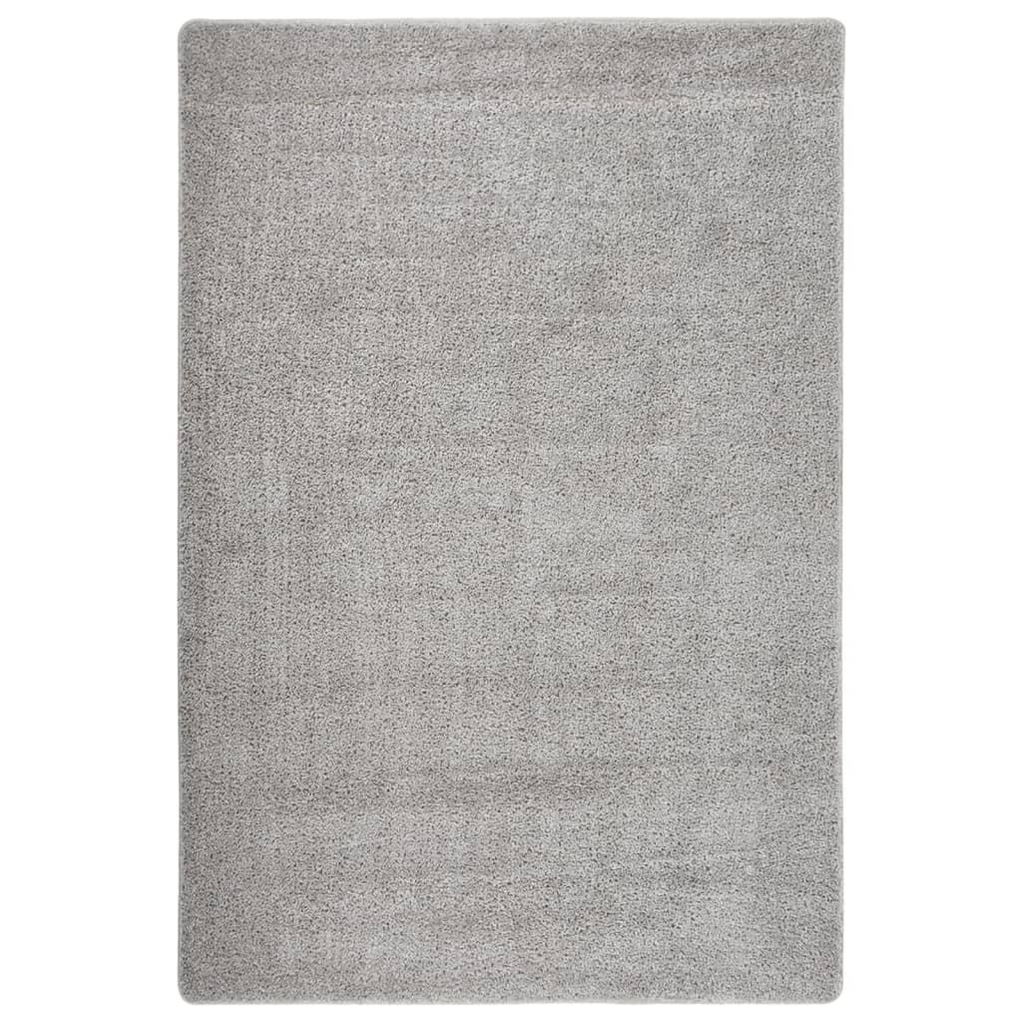 Voir la diapositive 1 : VIDAXL Tapis shaggy antiderapant Gris clair 140x200 cm