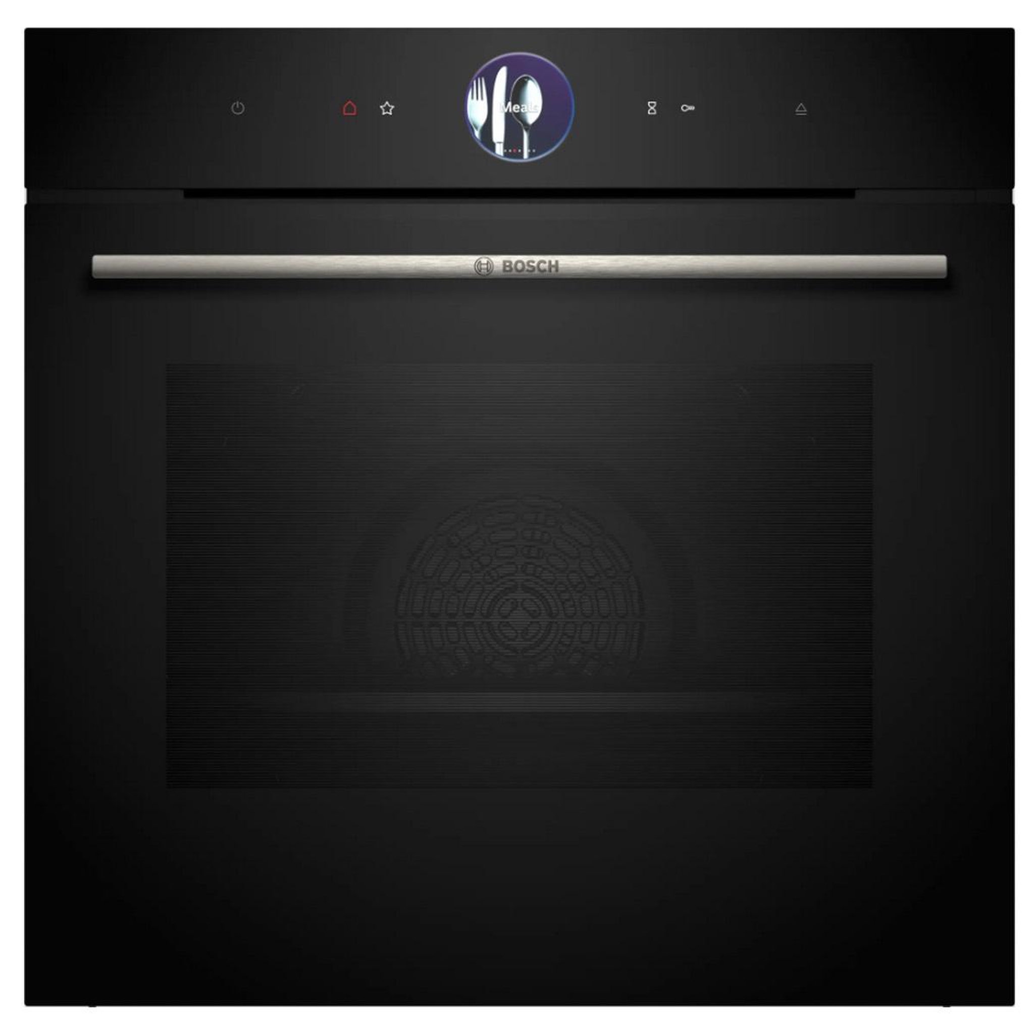 BOSCH Four intégrable combi vapeur 71l 60cm a+ pyrolyse noir - hrg7764b1