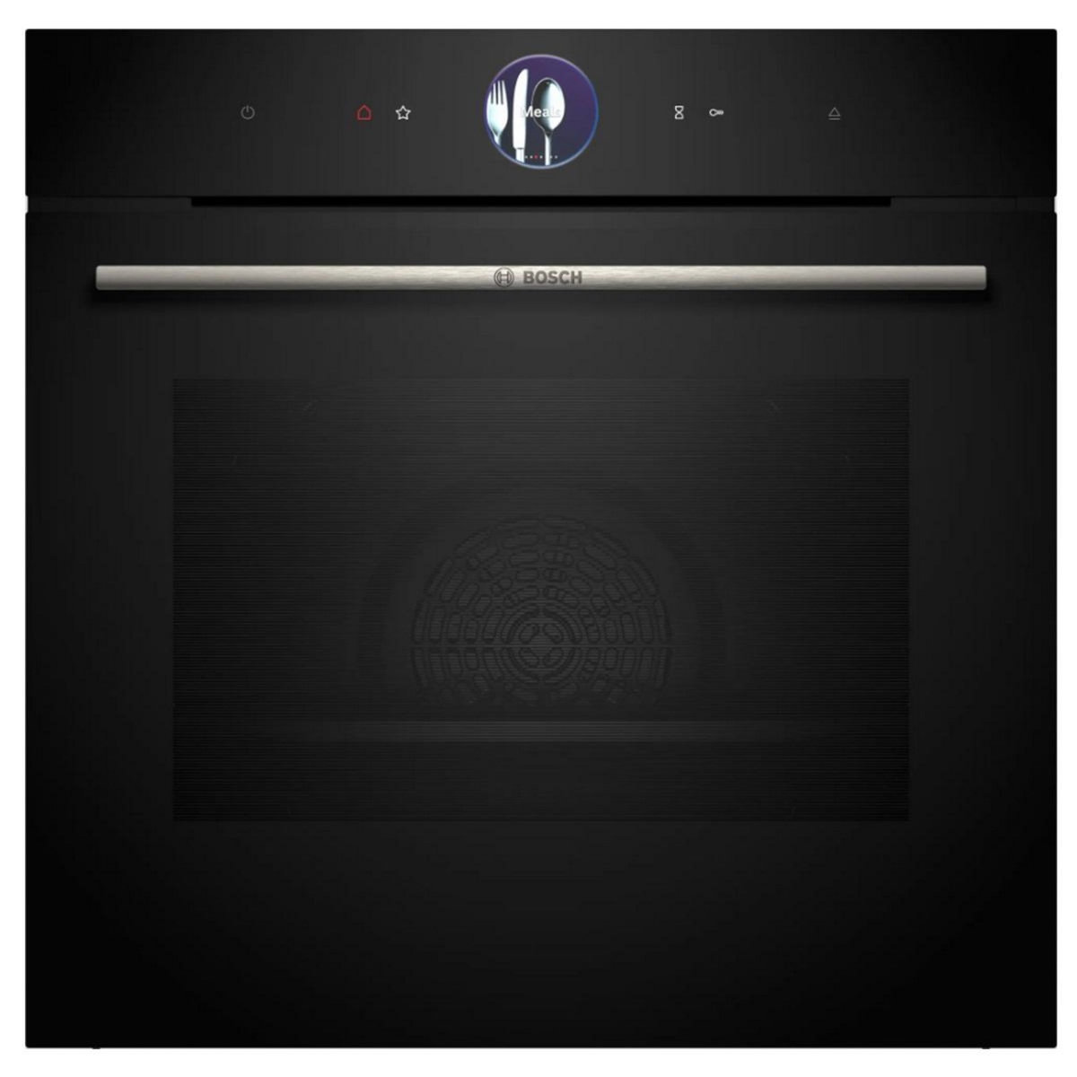 BOSCH Four intégrable combi vapeur 71l 60cm a+ pyrolyse noir - HRG7764B1