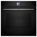 BOSCH Four intégrable combi vapeur 71l 60cm a+ pyrolyse noir - HRG7764B1
