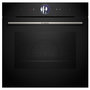 Voir la diapositive 1 : BOSCH Four intégrable combi vapeur 71l 60cm a+ pyrolyse noir - HRG7764B1