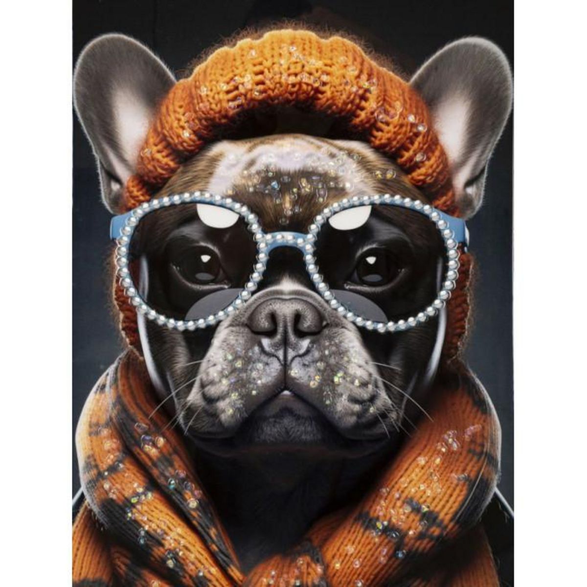 Paris Prix Tableau Imprimé Déco  Bad Bully  42x82cm Multicolore