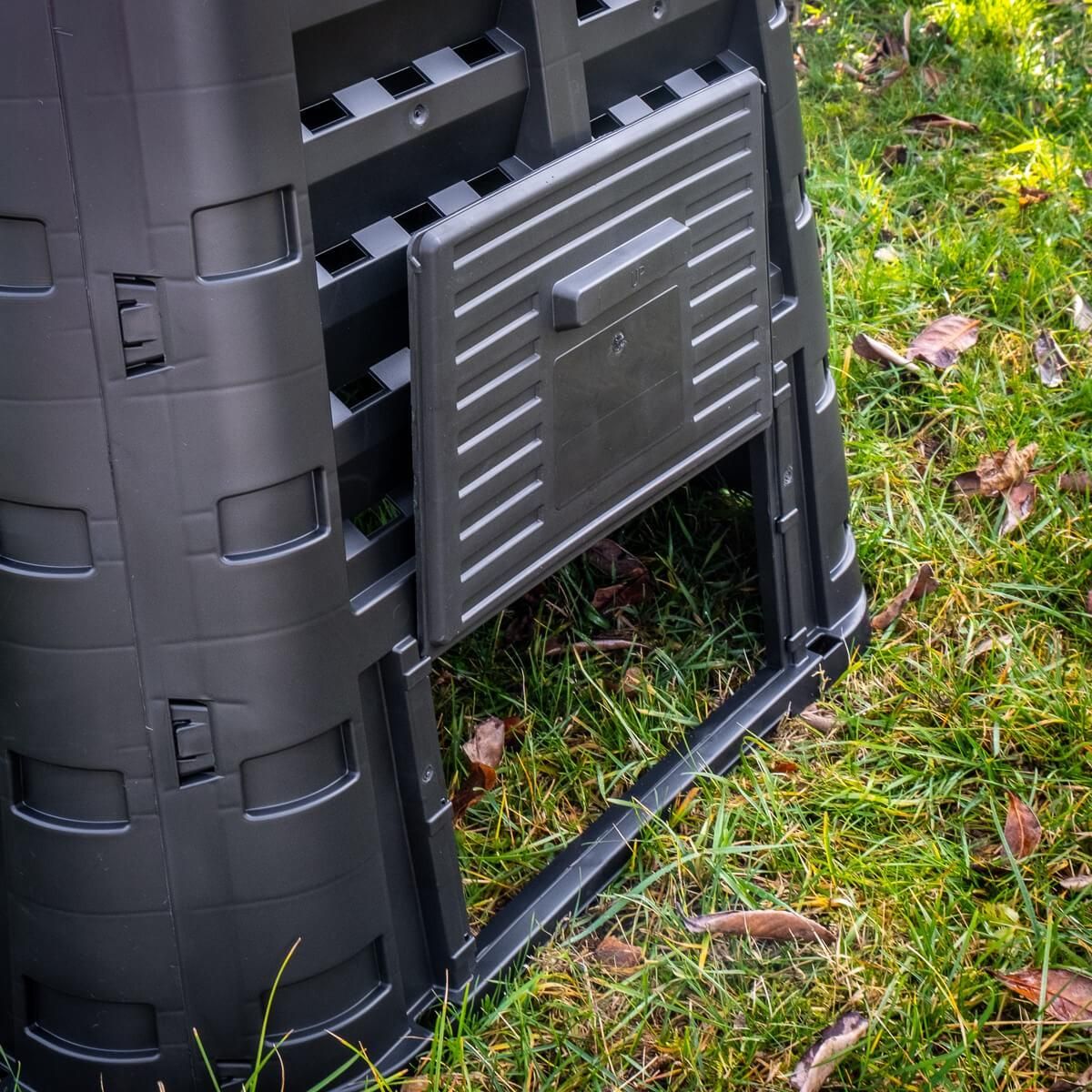 BRIXO Composteur de jardin 740 Litres 93,3 X 93,3 X H113 cm KOMPOBOX BRIXO